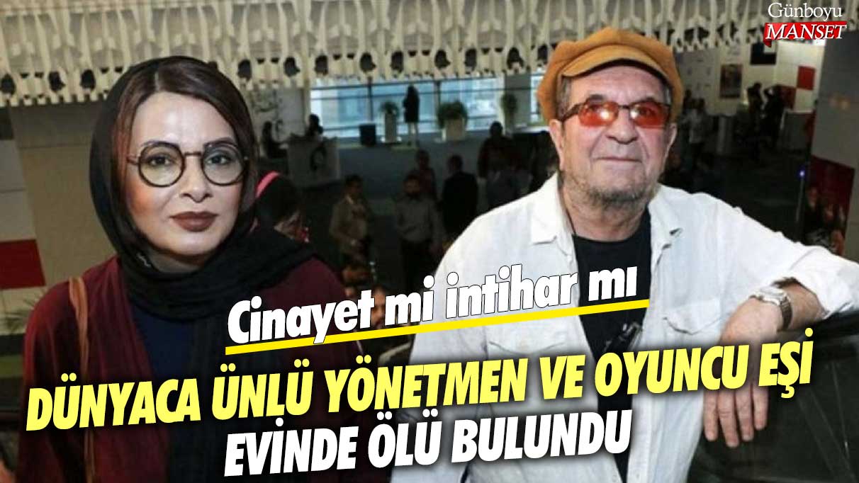 Cinayet mi intihar mı? Dünyaca ünlü yönetmen ve oyuncu eşi evinde ölü bulundu!