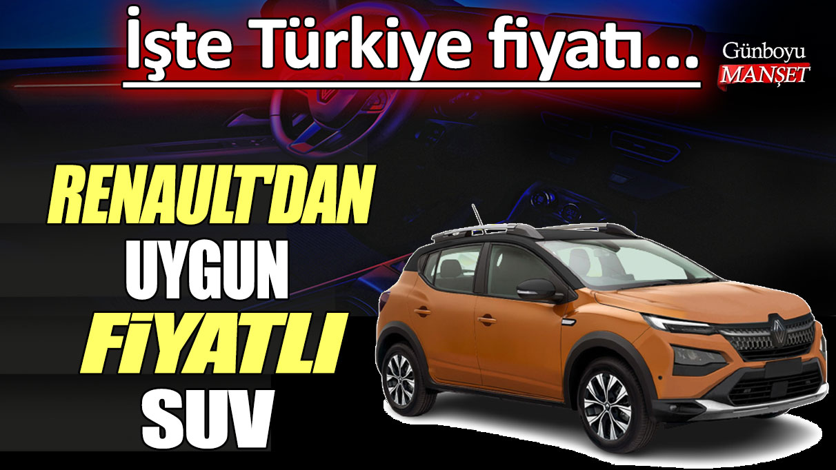 Renault Mini SUV modeli Kardian'ı Tanıttı! İşte Türkiye fiyatı...