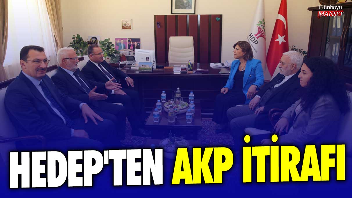 HEDEP'ten AKP itirafı