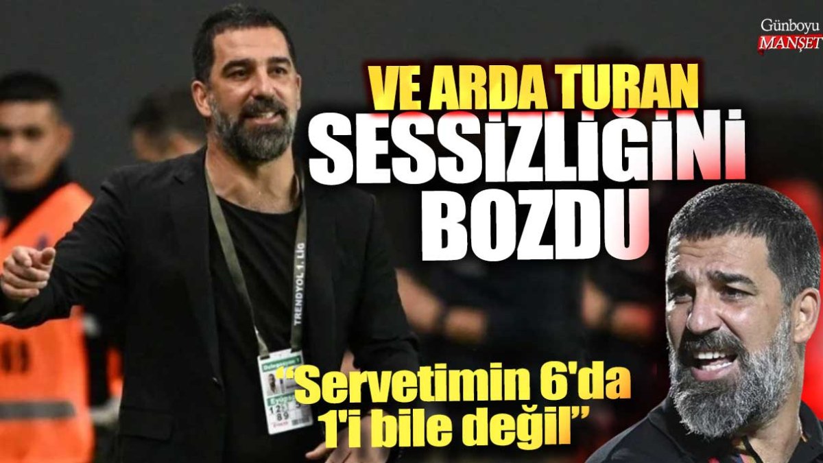 Arda Turan'dan kara para iddialarına yanıt: Servetimin 6'da 1'i bile değil