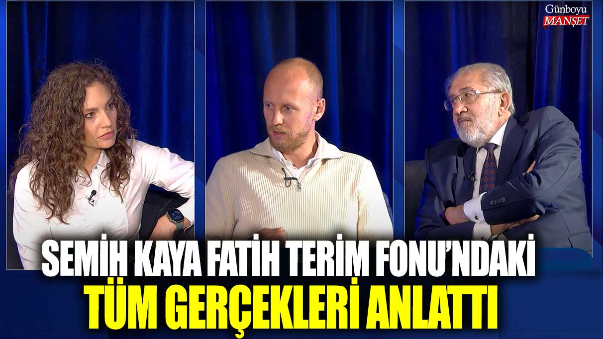 Galatasaray'ın eski futbolcusu Semih Kaya Fatih Terim Fonu'ndaki tüm gerçekleri anlattı! Seçil Erzan ne teklif etti