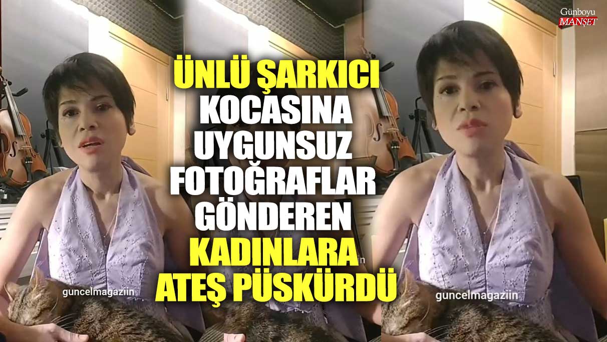 Ünlü şarkıcı Aydilge kocası Utku Barış Andaç'a uygunsuz fotoğraflar atan kadınlara ateş püskürdü