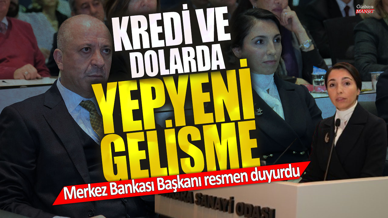 Merkez Başkanı Gaye Erkan resmen duyurdu! Kredi ve dolarda yepyeni gelişme… Yeni hedefi açıkladı