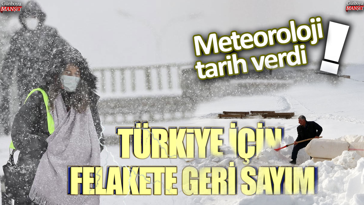 Meteoroloji tarih vererek uyardı: Bu tarihten sonrası felaket... Türkiye buz kesecek!