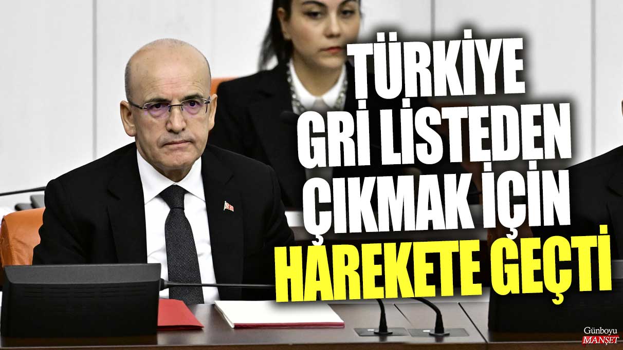 Türkiye, gri listeden çıkmak için harekete geçti