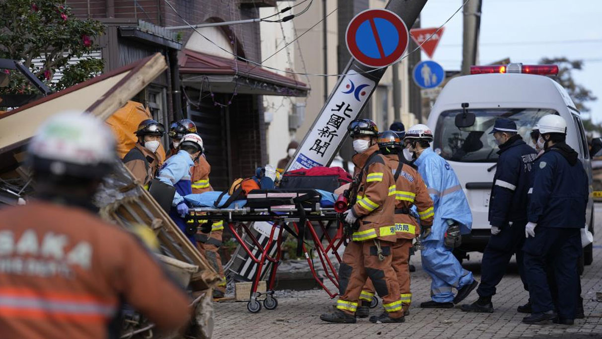 Japonya deprem felaketi: Can kaybı 110'a yükseldi