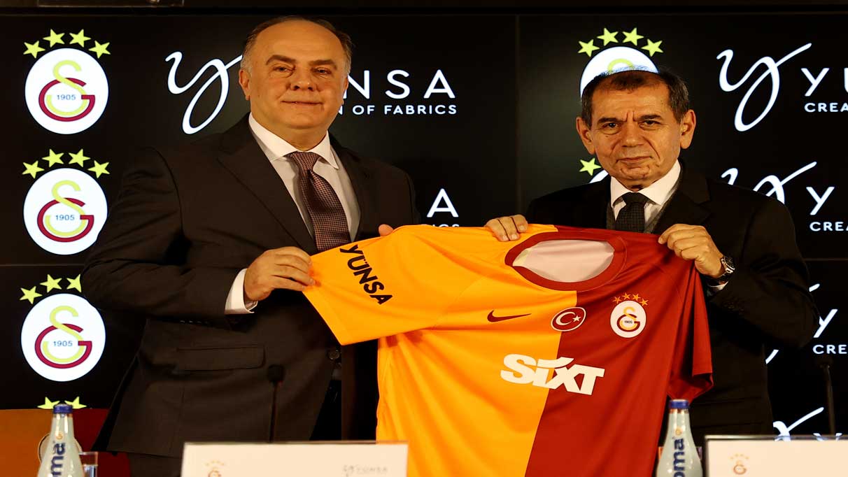 Galatasaray Spor Kulübü, Yünsa ile sponsorluk sözleşmesi imzaladı