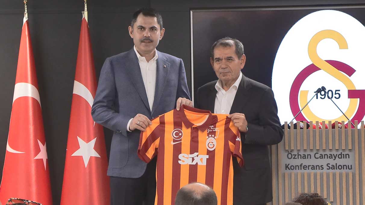 Murat Kurum’dan Galatasaray Kulübü'ne ziyaret