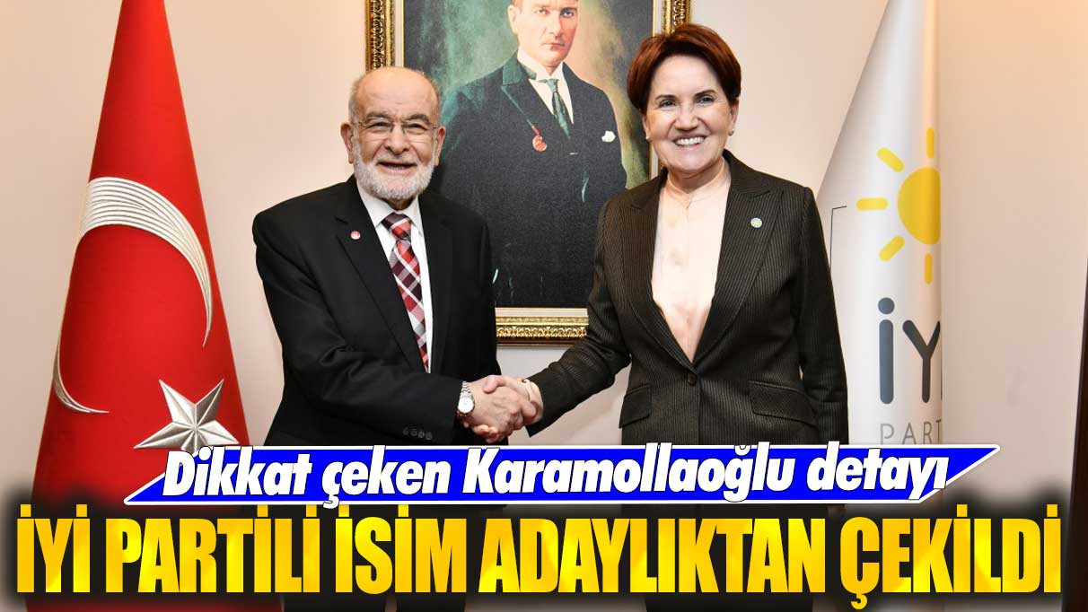 İYİ Partili Mehmet Ceylan adaylıktan çekildi: Dikkat çeken Karamollaoğlu detayı