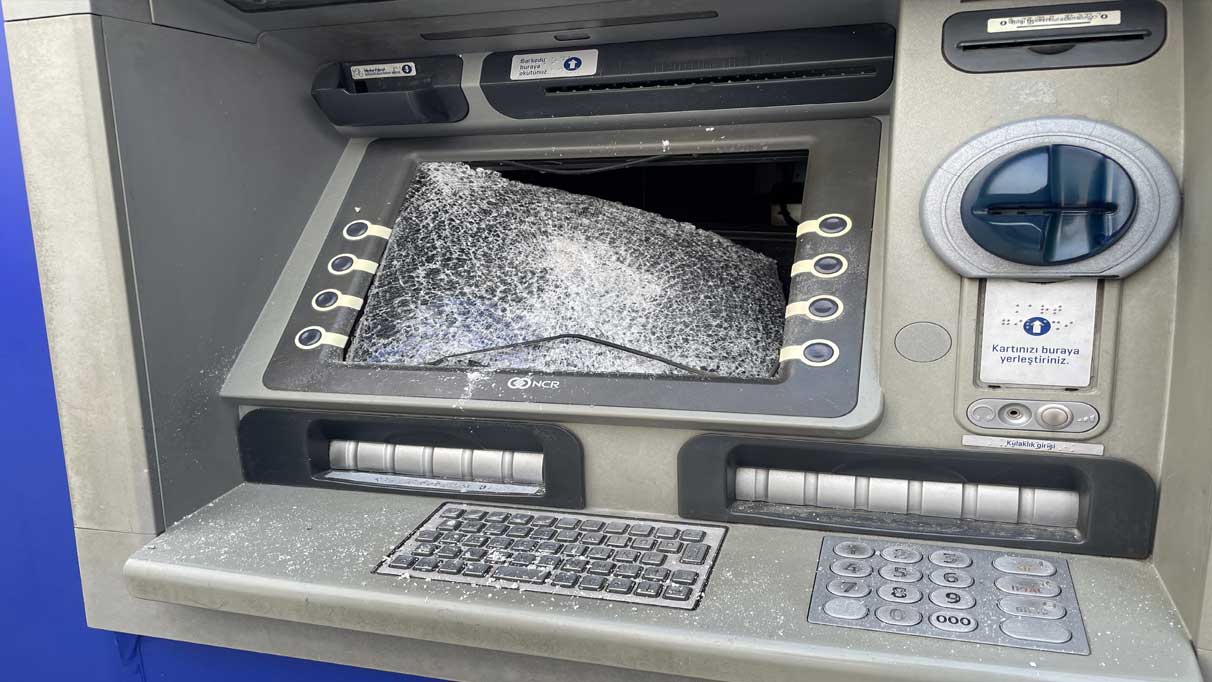 Banka ATM’lerine saldırı!