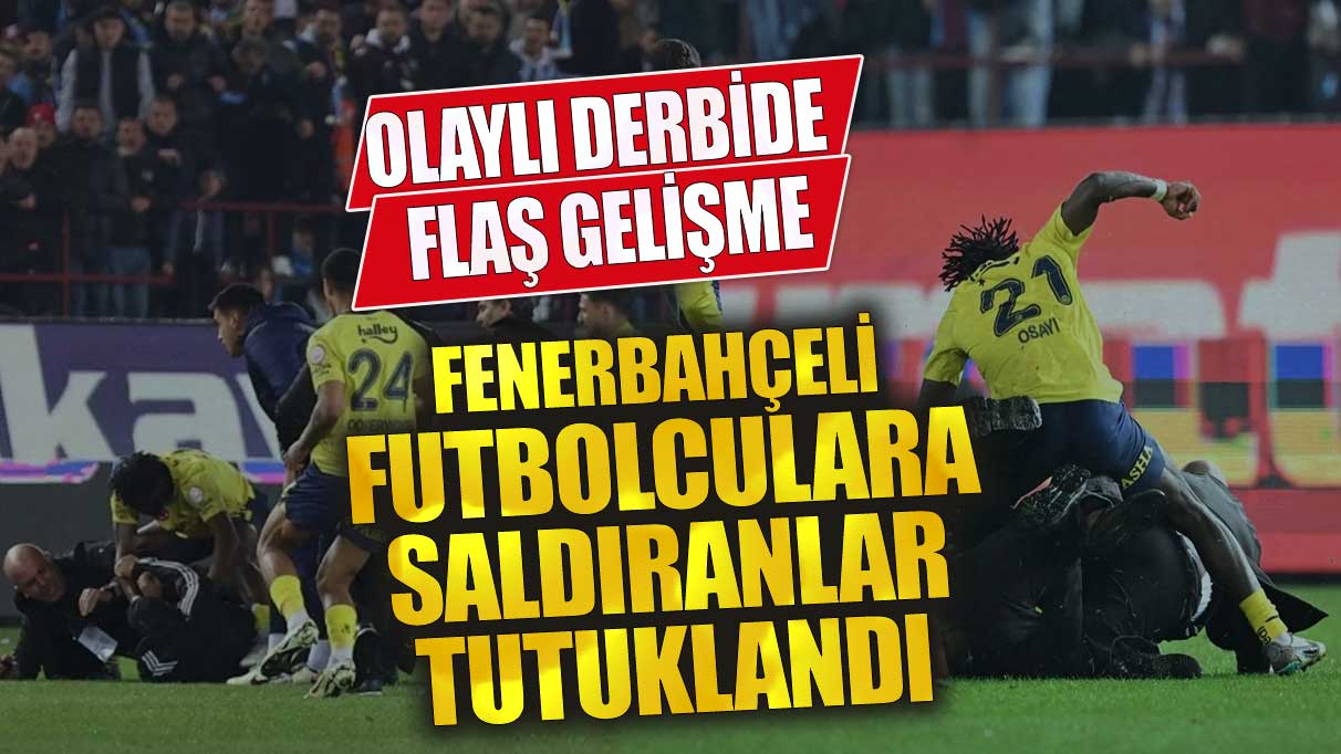 Son dakika Trabzonspor Fenerbahçe maçında flaş gelişme