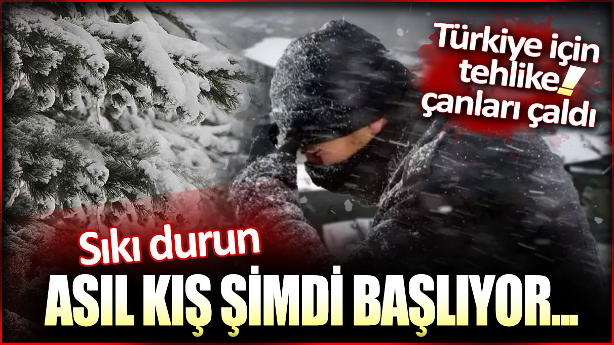 Meteoroloji o iller için tehlike çanları çaldı: Türkiye kar altında!