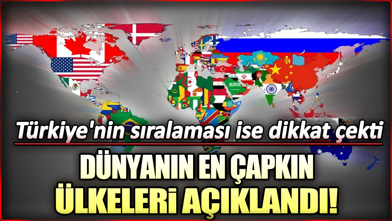 Dünyanın en çapkın ülkeleri açıklandı: Türkiye'nin sıralaması ise dikkat çekti!