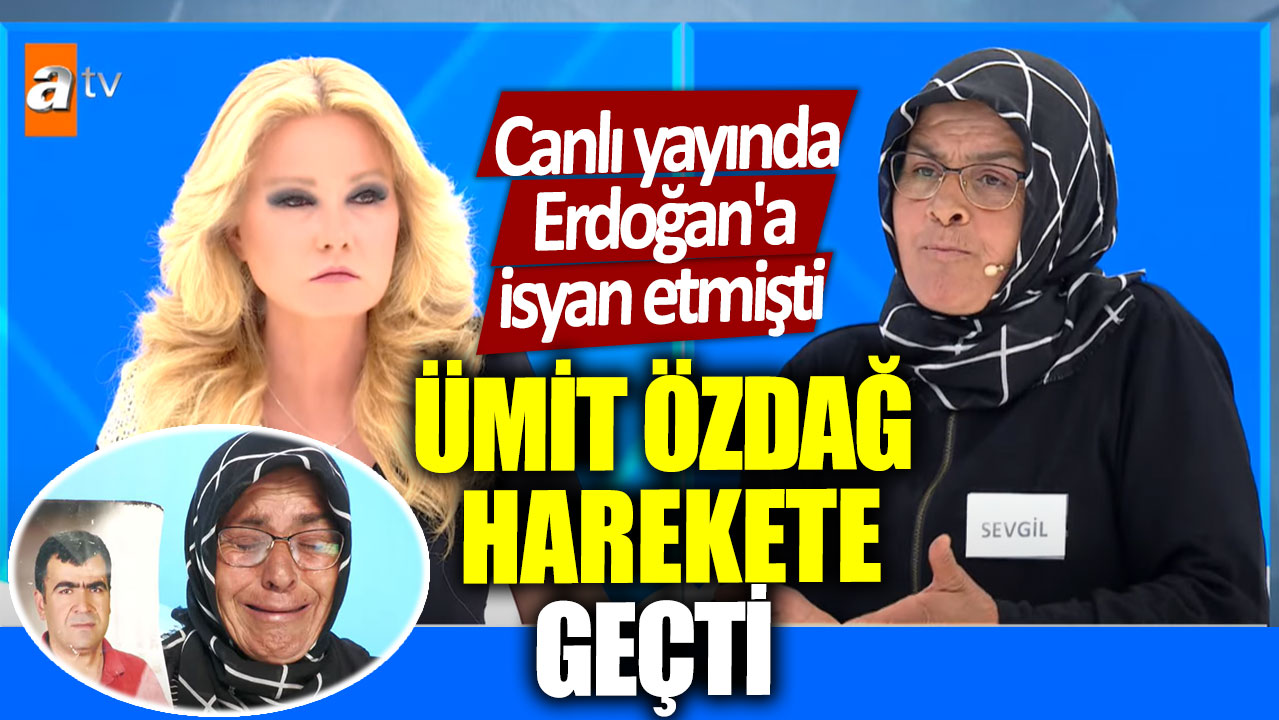 Canlı yayında Erdoğan'a isyan etmişti! Ümit Özdağ harekete geçti