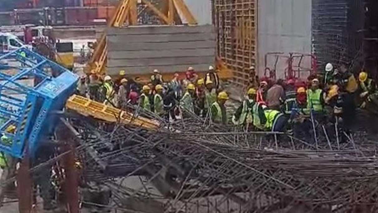 İşçi Bayramı'nda çalışan 3 işçi demirlerin altında kaldı!