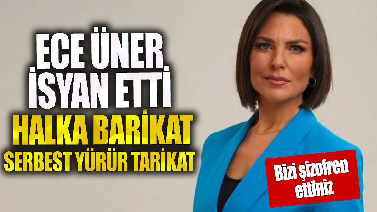 Ece Üner yayında isyan etti: Bizi şizofren ettiniz