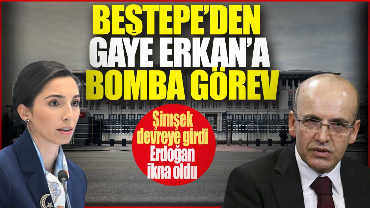 Beştepe'den Hafize Gaye Erkan'a bomba görev! Mehmet Şimşek devreye girdi Erdoğan ikna oldu