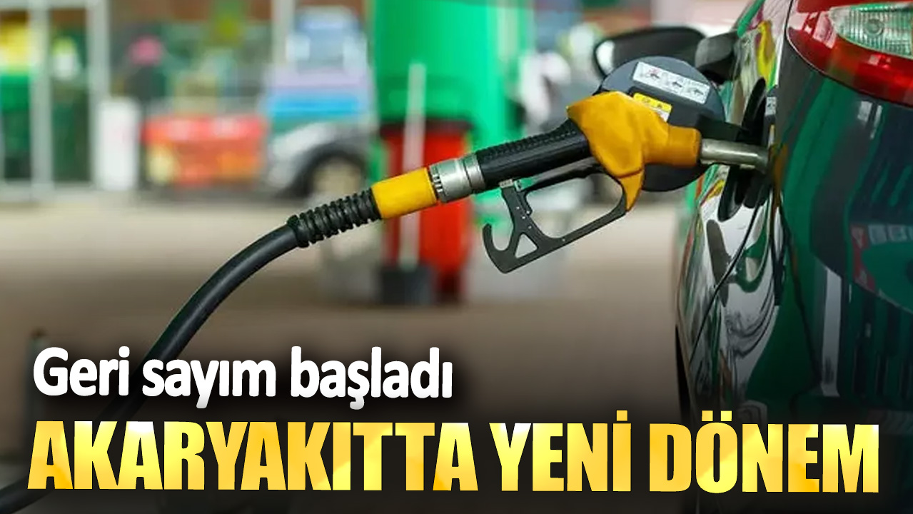 Akaryakıtta yeni dönem! Geri sayım başladı