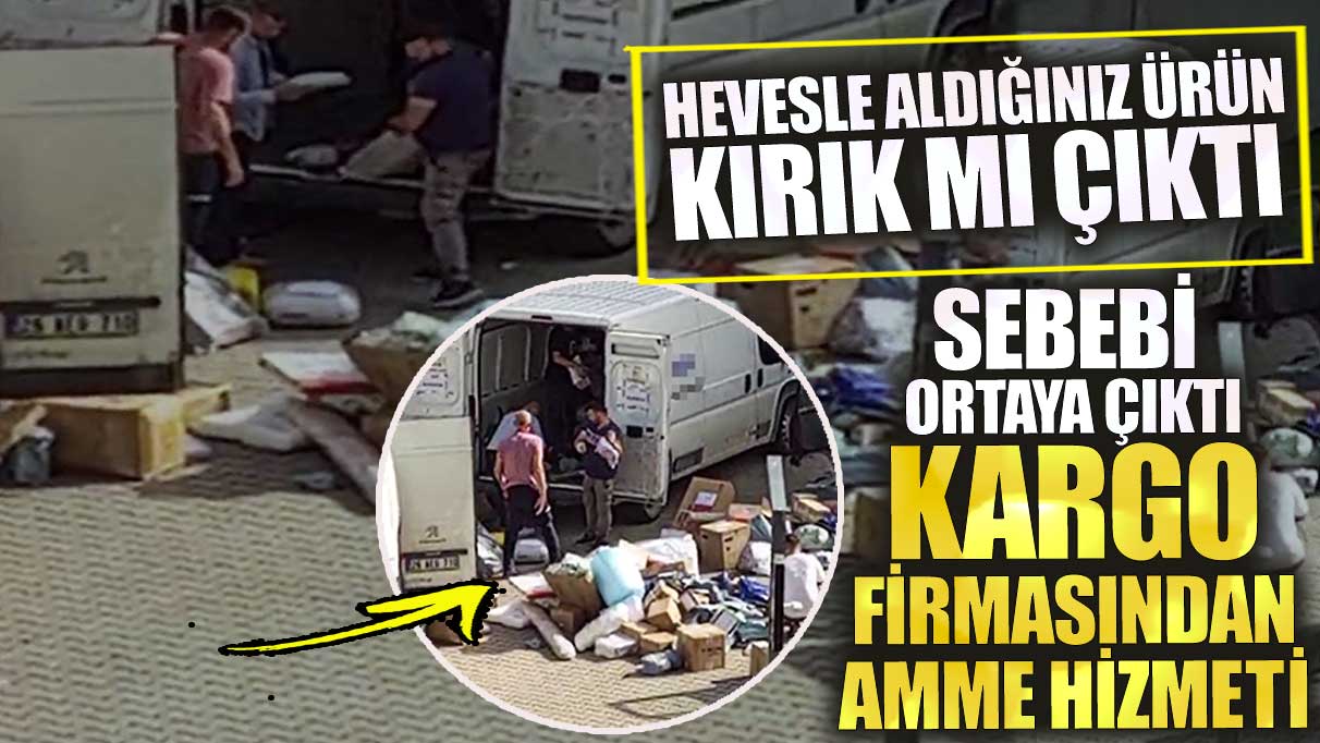 Hevesle aldığınız ürün kırık mı çıktı sebebi ortaya çıktı! Sürat Kargo’dan amme hizmeti!