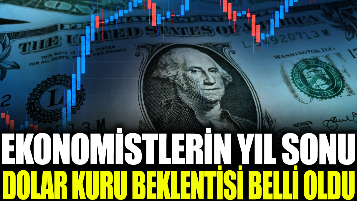 Ekonomistlerin yıl sonu dolar kuru beklentisi belli oldu