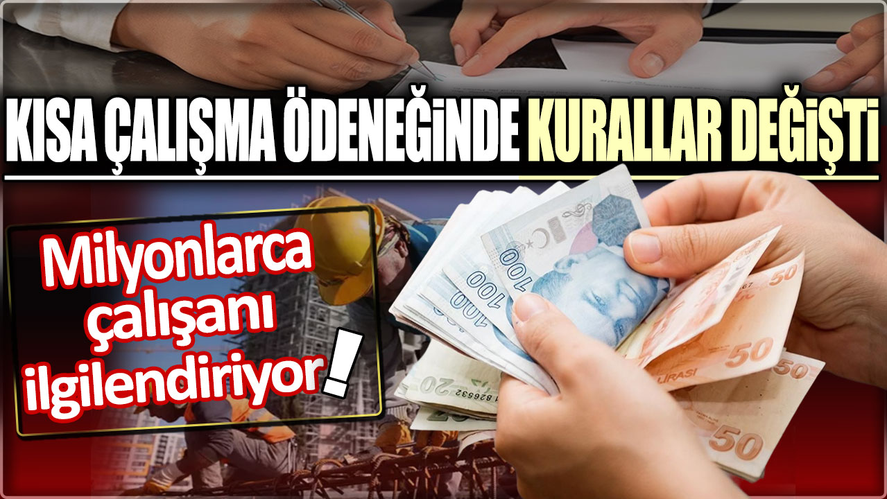 Kısa çalışma ödeneğinde kurallar değişti: Prim gün sayısı düştü!