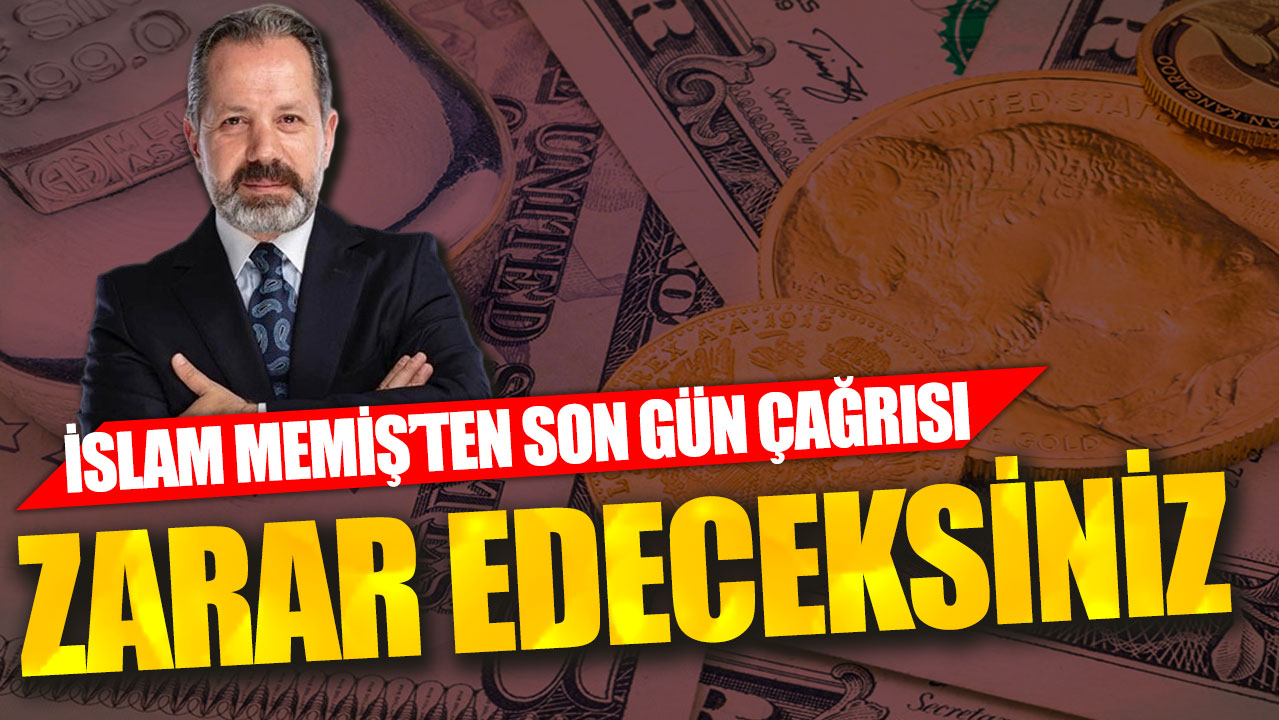 İslam Memiş’ten son gün çağrısı: Zarar edeceksiniz