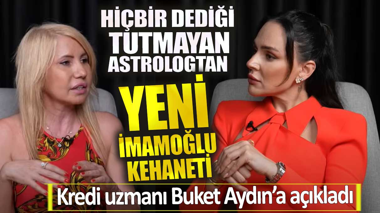 Hiçbir dediği tutmayan astrologtan yeni İmamoğlu kehaneti