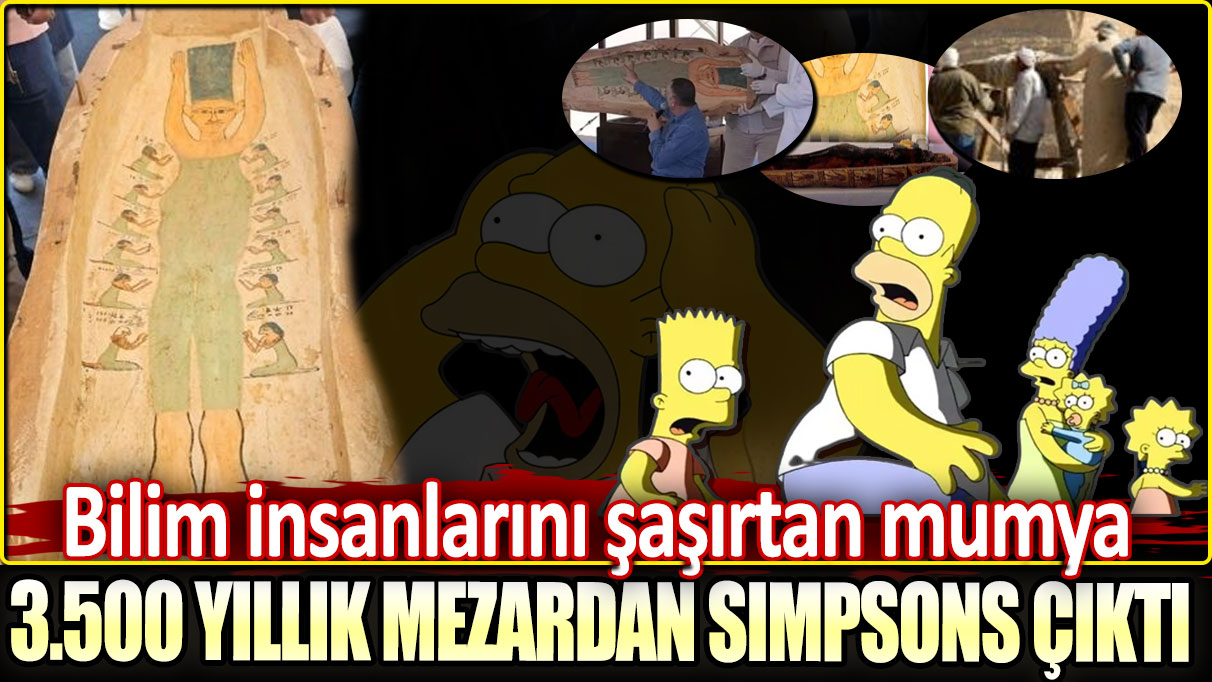 3500 yıllık mezardan Simpsons çıktı. Bilim insanlarını şaşırtan mumya