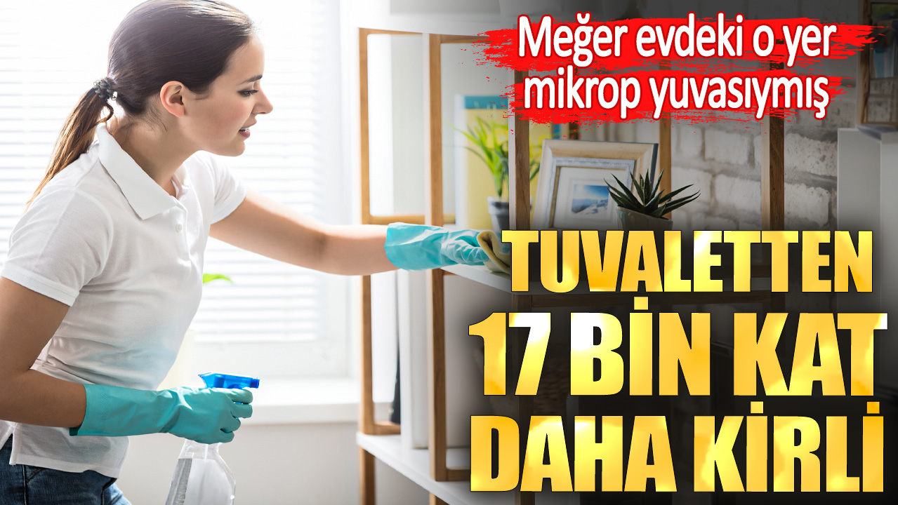 Tuvaletten 17 bin kat daha kirli. Meğer evdeki o yer mikrop yuvasıymış