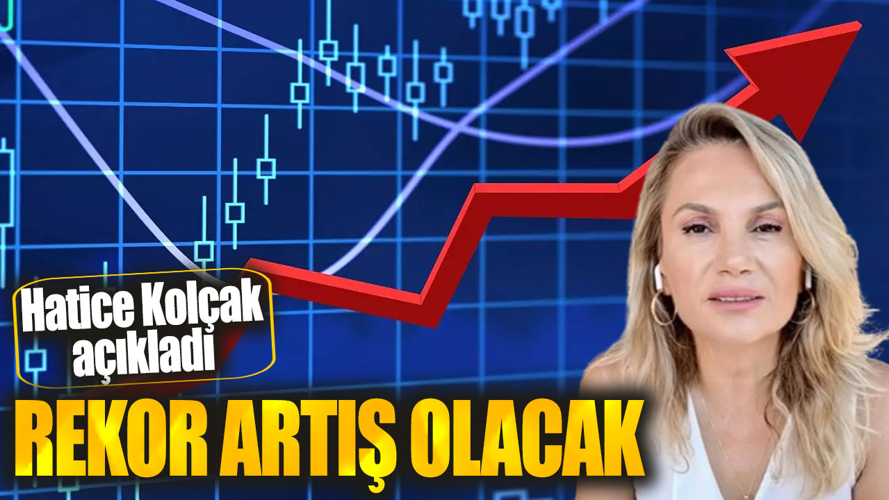 Hatice Kolçak: Rekor artış olacak