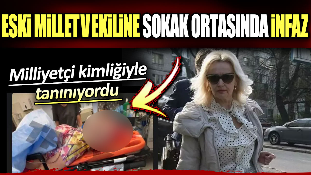 Eski milletvekiline sokak ortasında infaz