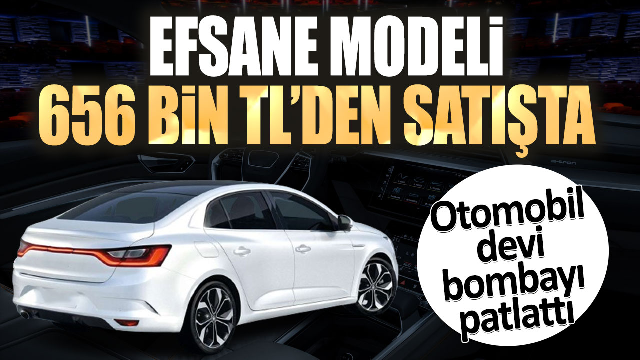 Ünlü otomobil devinin efsane modeli 656 bin TL’den satışa sunuldu