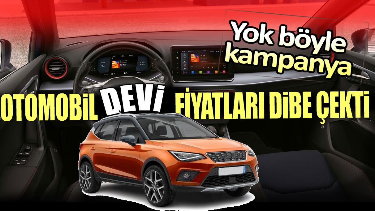 Otomobil devi fiyatları dibe çekti