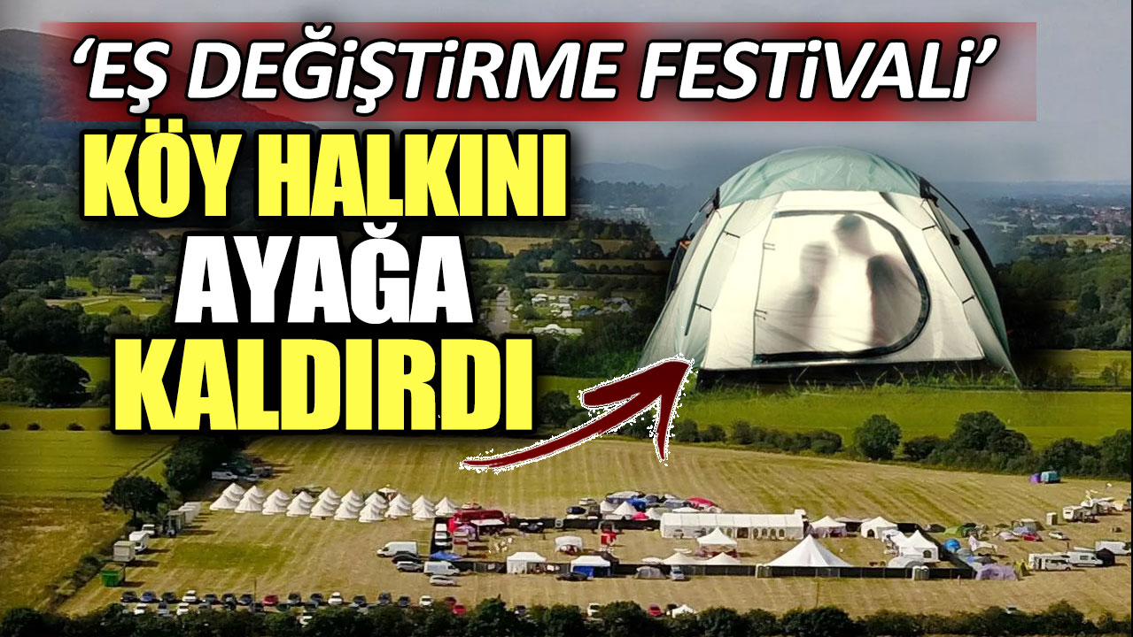 Eş değiştirme festivali köy halkını ayağa kaldırdı