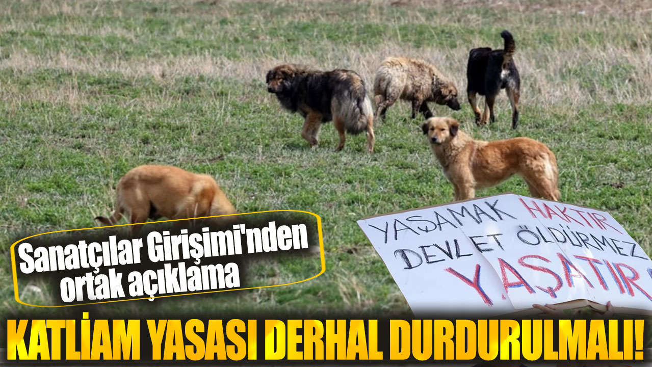 Sanatçılar Girişimi'nden ortak açıklama: Katliam yasası derhal durdurulmalı