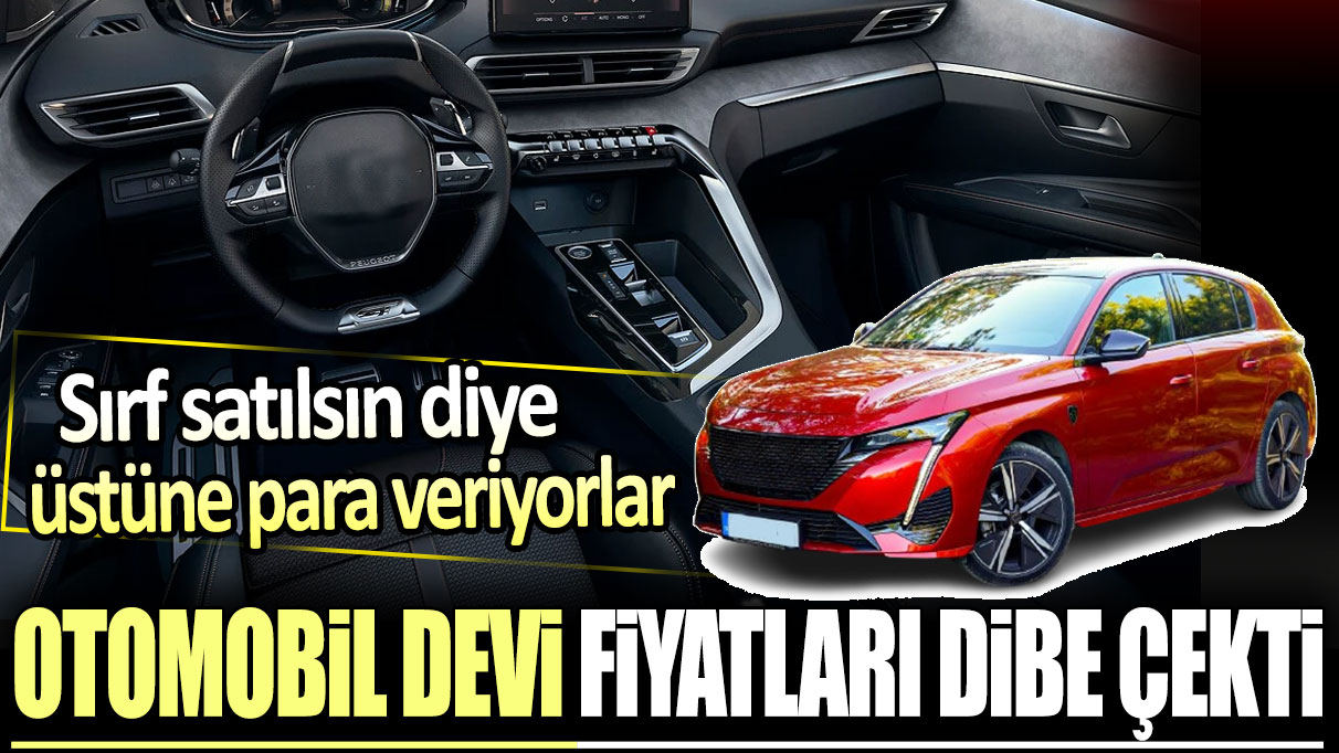 Otomobil devi fiyatları dibe çekti. Sırf satılsın diye üstüne para veriyorlar