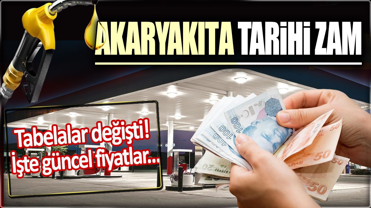 Akaryakıt fiyatlarında tarihi rekor. İşte benzin motorin ve LPG fiyatları