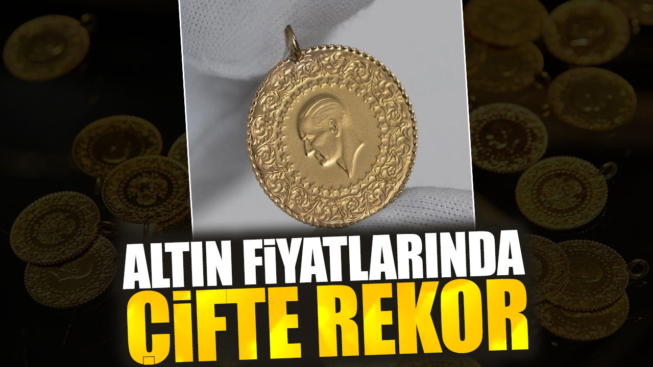 Altın fiyatlarında çifte rekor