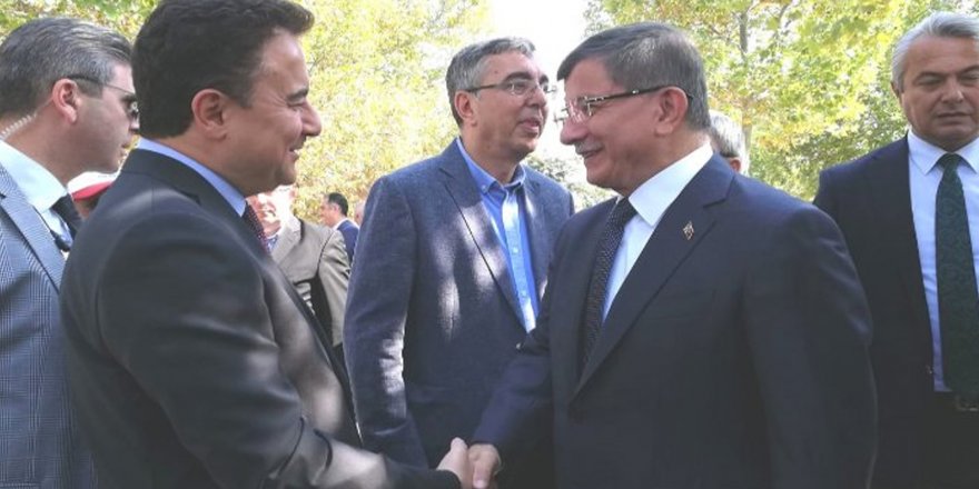 Ahmet Davutoğlu ve Ali Babacan aylar sonra ilk kez görüştü!