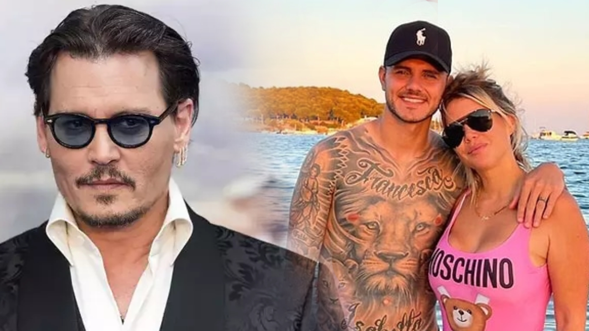 Icardi'den Wanda Nara'ya Jhonny Depp göndermesi