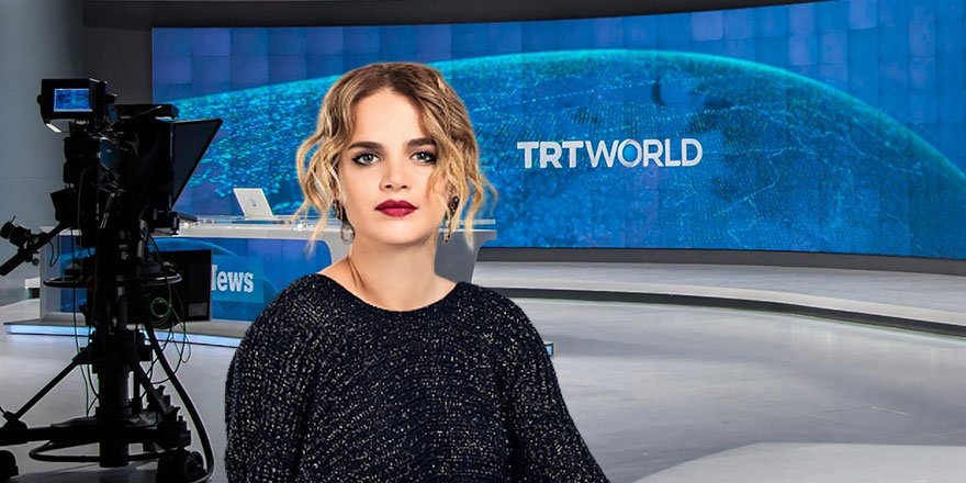 TRT World'ün harekât haberinde Tuğçe Kazaz detayı