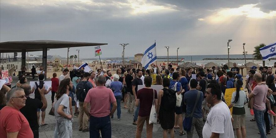 İsrail'deki skandal eylemde Türk bayrağına çirkin saldırı