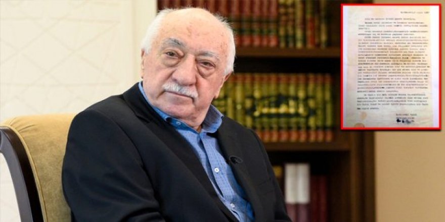 FETÖ şüphelisinin evinde Fethullah Gülen'e ait skandal mektup!