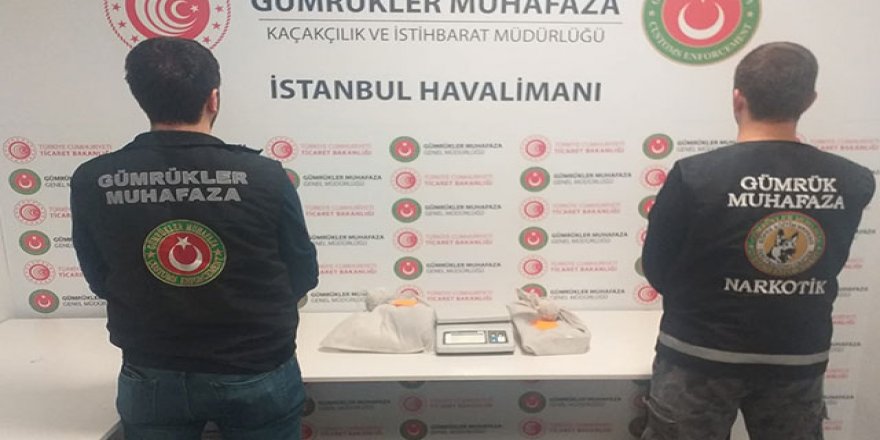 İstanbul Havalimanı'nda kokain ele geçirildi