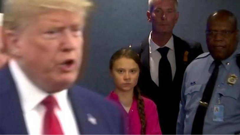 Trump'tan Greta sorusu: Kaç yaşında bu kız?