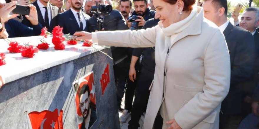 İYİ Parti lideri Meral Akşener, Fırat Çakıroğlu Parkı'nı açtı!