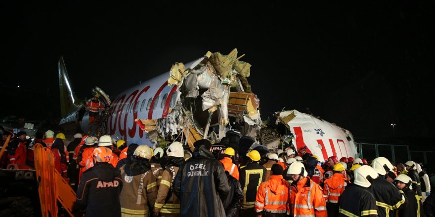 Pegasus'tan Sabiha Gökçen'deki uçak kazasına ilişkin açıklama