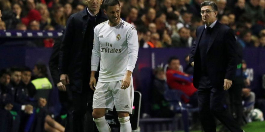 Real Madrid'de Eden Hazard şoku