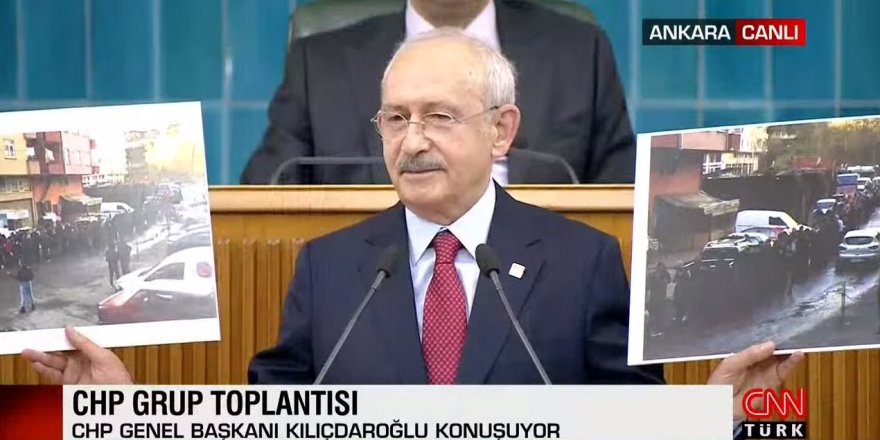 CHP lideri Kılıçdaroğlu: "İşte Saray'ın Türkiyesi..."