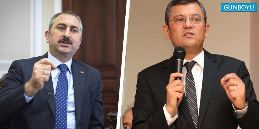 CHP'li Özel'den Adalet Bakanı Gül'e 'fezleke' tepkisi